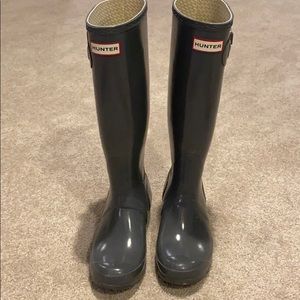Hunter rain boots